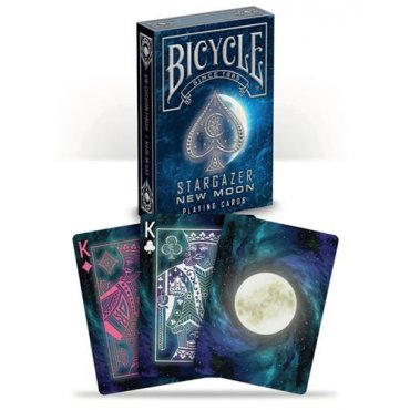 jeu de 54 cartes bicycle stargazer new moon 