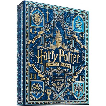 jeu de 54 cartes harry potter bleu serdaigle 