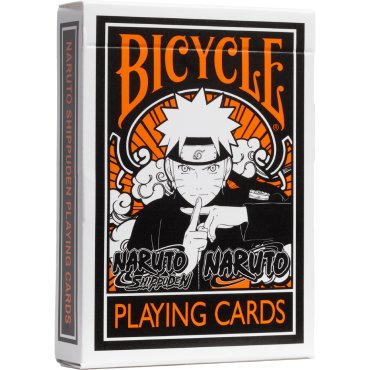 jeu de 54 cartes naruto shippuden bicycle boite 