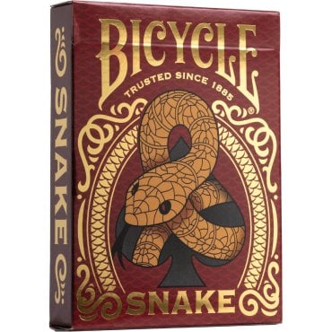 jeu de 54 cartes snake bicycle boite 