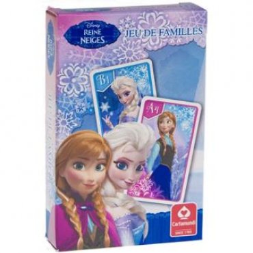 jeu de 7 familles frozen la reine des neiges cartamundi 