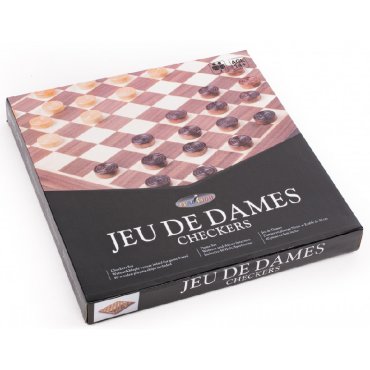 jeu de dames 29 cm boite de jeu 