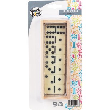 jeu de dominos boite bois wdk 