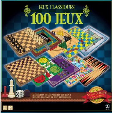 jeux classiques 100 jeux boite de jeu 