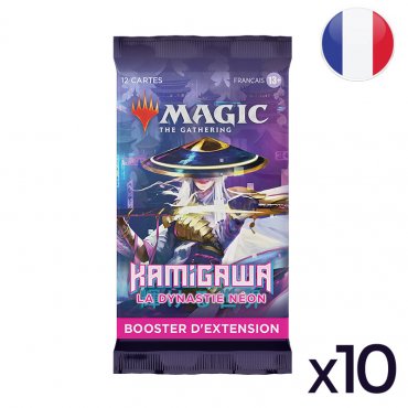 kamigawa neon dynasty set of 10 set booster packs magic fr 