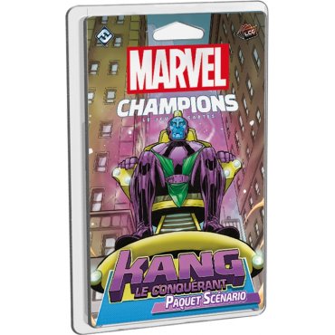 kang le conquerant paquet scenario marvel champions le jeu de cartes jeu ffg boite 