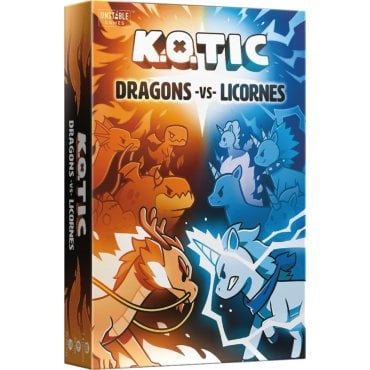 kotic dragon vs licornes jeu unstable games boite 