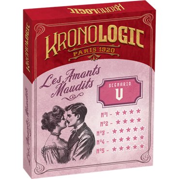kronologic paris 1920 extension les amants maudits jeu origamges boite de jeu 