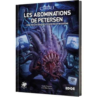 l appel de cthulhu jdr les abominations de peterson couverture 