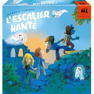 l escalier hante jeu drei magier boite 