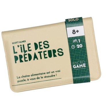 l ile des predateurs jeu micro game matagot etui 