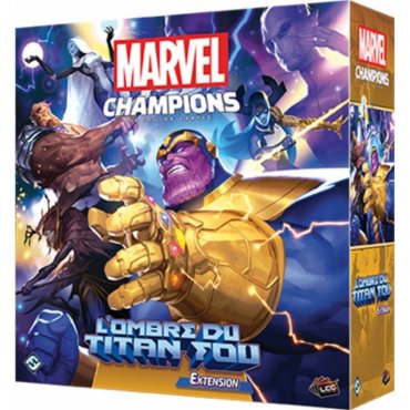 l ombre du titan fou extension marvel champions le jeu de cartes jeu ffg boite 