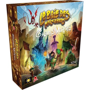 la baie des marchands extension grands maitres jeu lucky ducks boite de jeu 