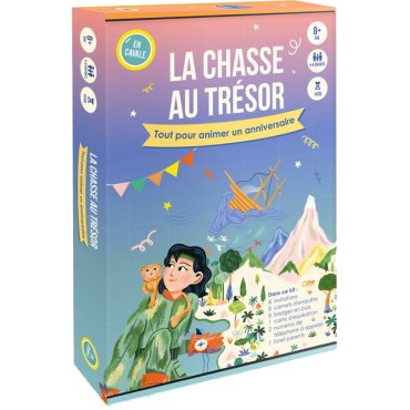 la chasse au tresor l ile tropicale jeu en cavale boite de jeu 