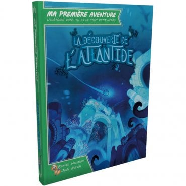 la decouverte de l atlantide ma premiere aventure livre jeu game flow couverture 