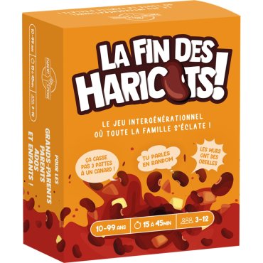 la fin des haricots jeu parent epuise boite de jeu 