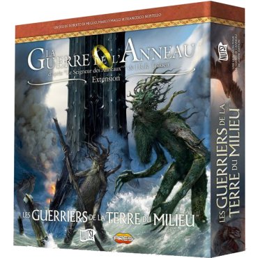 la guerre de l anneau extension les guerriers de la terre du milieu jeu nuts boite de jeu 