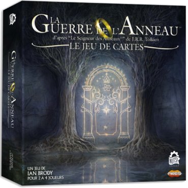 la guerre de l anneau le jeu de cartes boite de jeu 