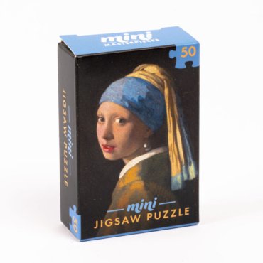 la jeune fille a la perle johannes vermeer mini puzzle 50 p wilson 