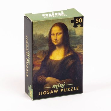 la joconde leonard de vinci mini puzzle 50 p wilson 