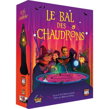 le bal des chaudrons boite de jeu 