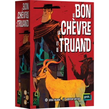 le bon la chevre et le truand jeu igiari boite de jeu 