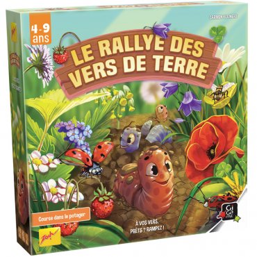 le rallye des vers de terre jeu gigamic boite 