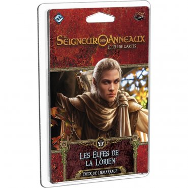 le seigneur des anneaux jce deck de demarrage les elfes de la lorien 