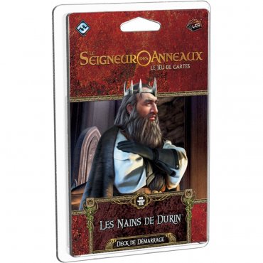 le seigneur des anneaux jce deck de demarrage les nains de durin 