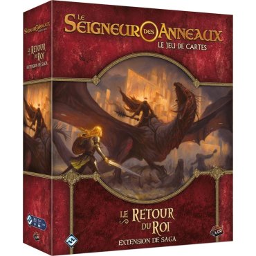 le seigneur des anneaux jce extension saga le retour du roi jeu ffg boite de jeu 