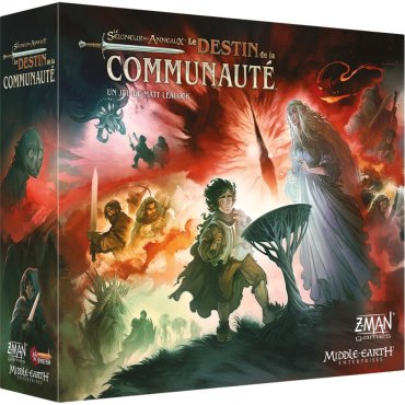 le seigneur des anneaux le destin de la communaute jeu z man boite de jeu 