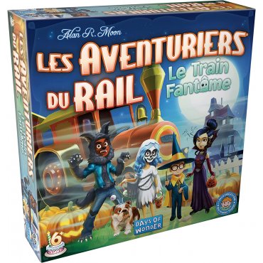 les aventuriers du rail le train fantome jeu days of wonder boite 