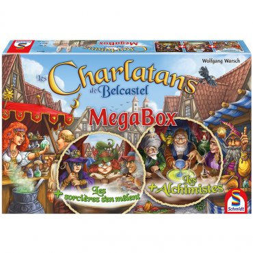 les charlatans de belcastel megabox boite de jeu 