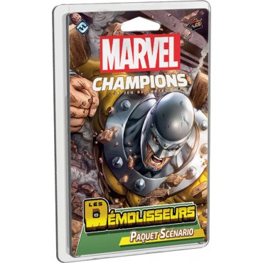 les demolisseurs paquet scenario marvel champions le jeu de cartes jeu ffg boite 