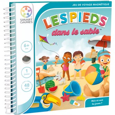 les pieds dans le sable jeu smart games boite 