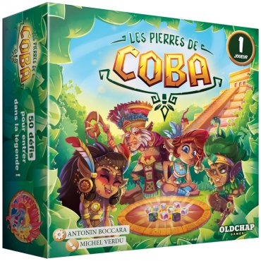 les pierres de coba jeu old chap games boite 