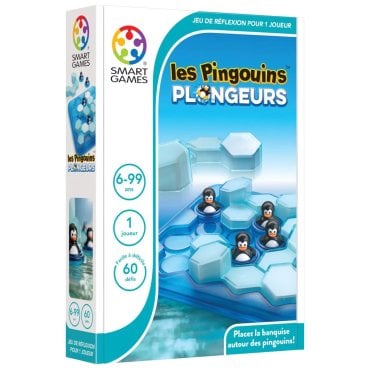 les pingouins plongeurs jeu smartgames boite 