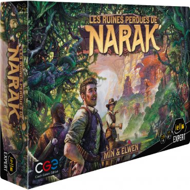 les ruines perdues de narak jeu iello boite de jeu 