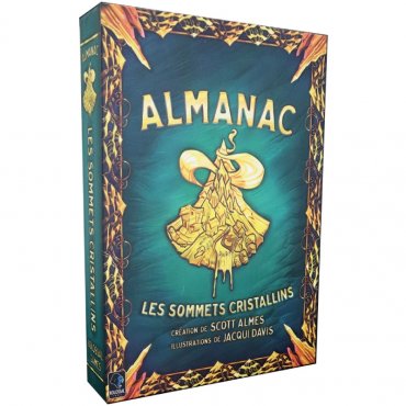 les sommets cristallins extension almanac jeu kolossal games boite 