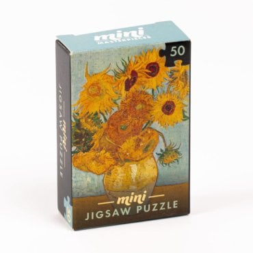 les tournesols vincent van gogh mini puzzle 50 p wilson 