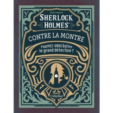 livre de jeux sherlock holmes contre la montre jeu l imprevu couverture 