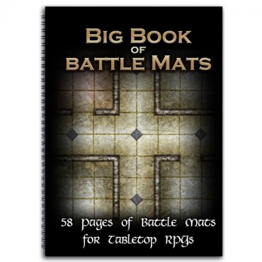 livre plateau de jeu big book of battle mats taille a4 