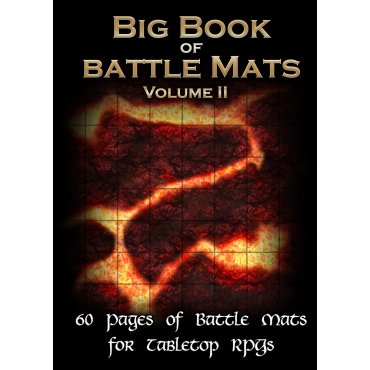livre plateau de jeu big book of battle mats vol 2 taille a4 