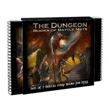livre plateau de jeu pack de 2 livres dungeon 