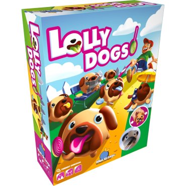 lolly dogs jeu blue orange boite de jeu  