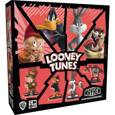 looney toons mayhem boite de jeu 