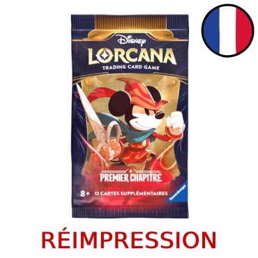 lorcana 1er chapitre reimpression 