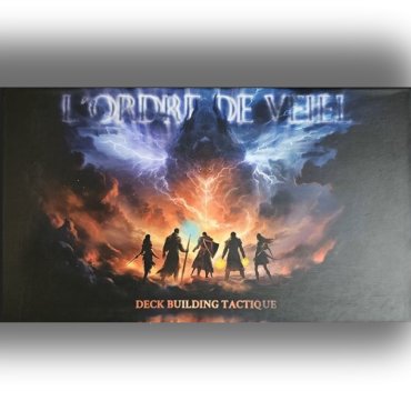 lordre de veiel deck building tactique jeu paria boite de jeu 