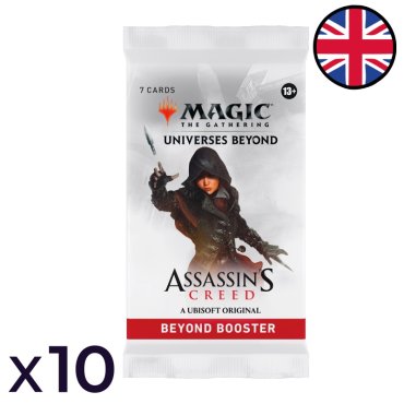 lot de 10 boosters infini assassins creed magic en 