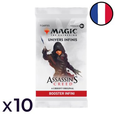 lot de 10 boosters infini assassins creed magic fr 